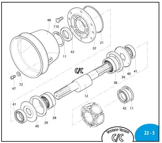 Zbiornik oleju pompy AR Annovi Reverberi 60-280