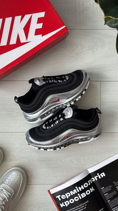 Nike Air Max 97 QS Black Silver (40-45)