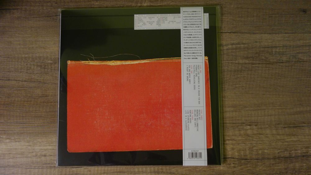 Radiohead Amnesiac OBI Japan winyl