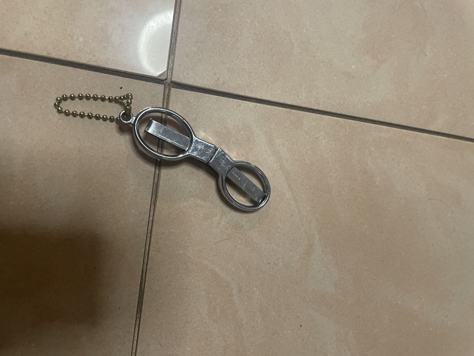 Male nozyczki skladane z brelokiem