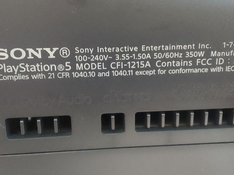 PS5 fat edition disco