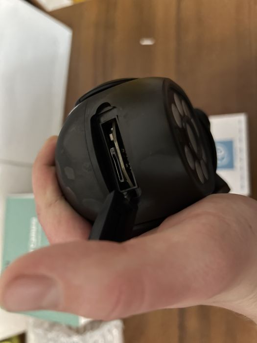 Уличная двойная IP66 12мп Wi-Fi камера видеонаблюдения full hd черная