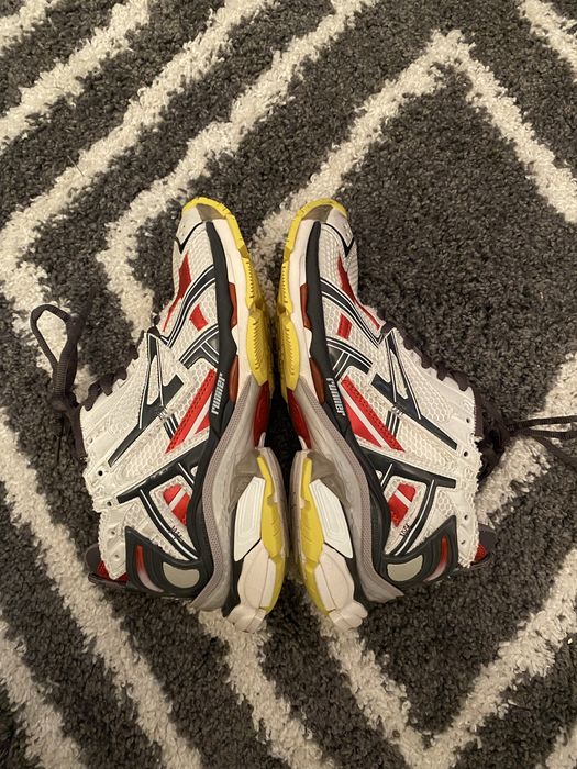 Balenciaga Runner Black White Red Fluo Yellow