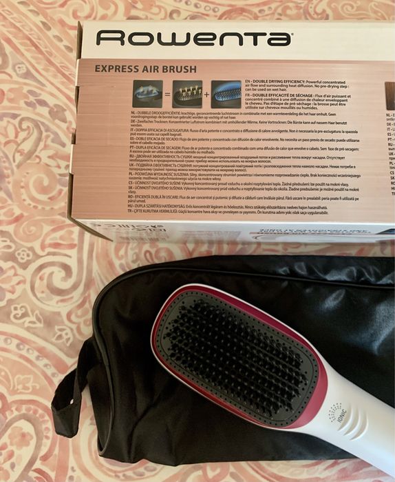 ROWENTA Escova alisadora