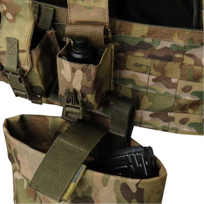 Плитоноска ARES gen.2 МУЛЬТИКАМ + 7 підсумків. Cordura. Мультикам.