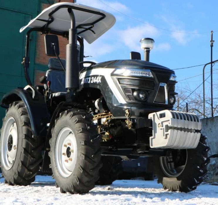 Мінітрактор ДМТЗ 244 Х з РЕВЕРСОМ примусовою гідравлікою Компресором