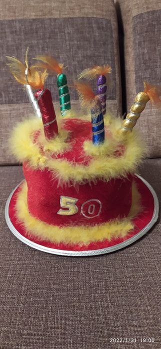 Kapelusz jubilata 50 lat