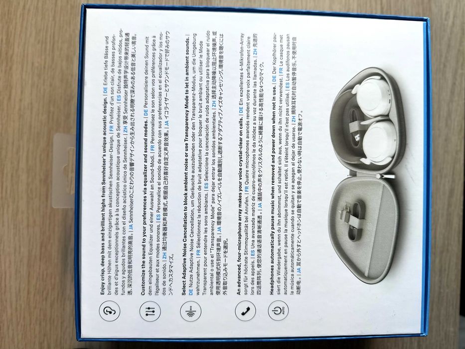 Sennheiser Momentum 4 Wireless + BTD 600 - Gwarancja!