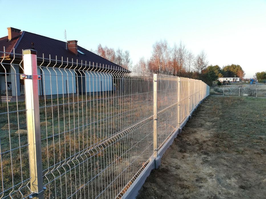 Ogrodzenie Panelowe3D kompletn z podmurówką!!! sprzedaż, montaż