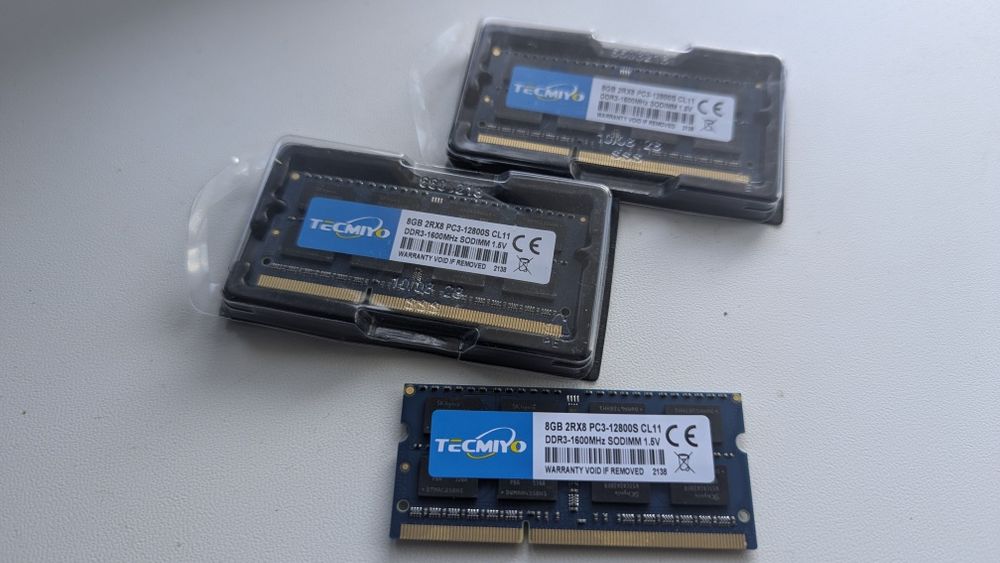 Оперативна пам'ять DDR3 8 GB 1.5v
