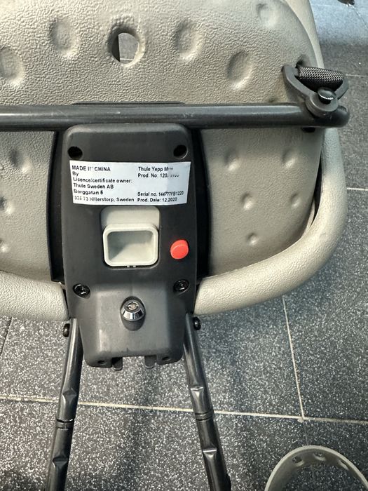 Cadeira Thule Yepp dianteira para bicicleta