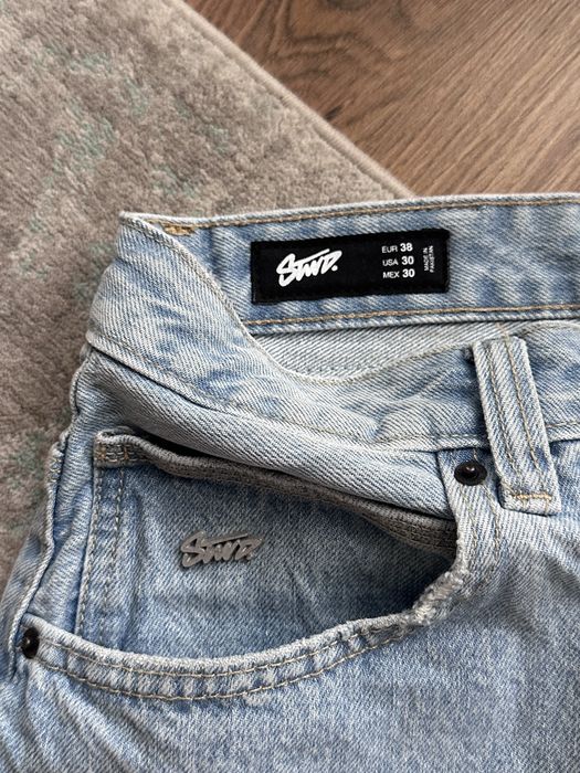 Bershka baggy jorts | широкі джинсові шорти бершка