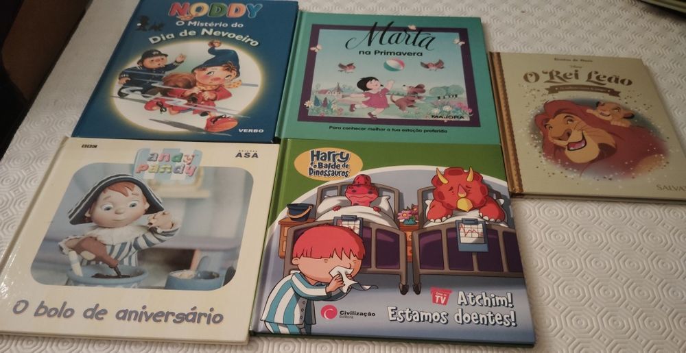 Livros Infantis Como Novos