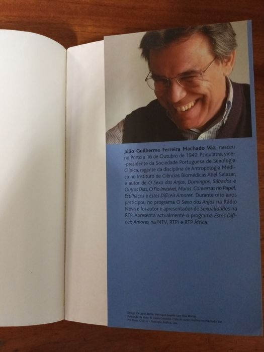 Livro Júlio Machado Vaz Olhos Nos Olhos
