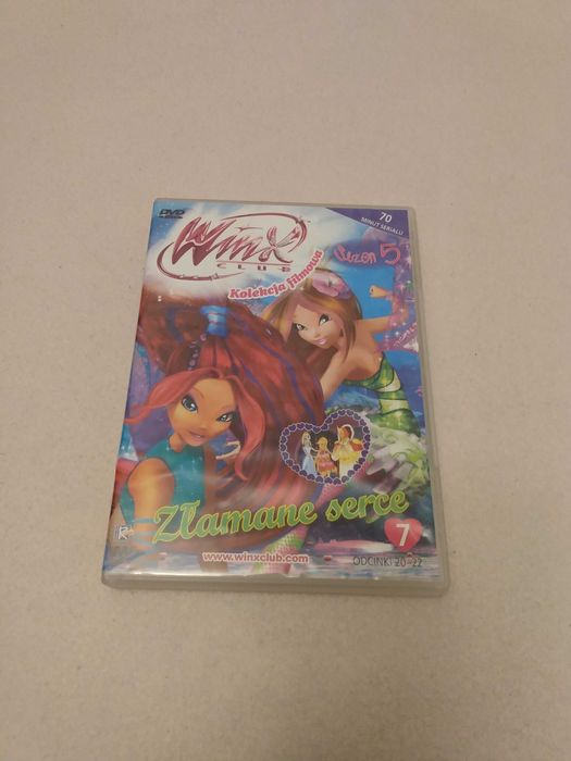 Sprzedam 3 płyty DVD Club Winx (wróżki) do obejrzenia