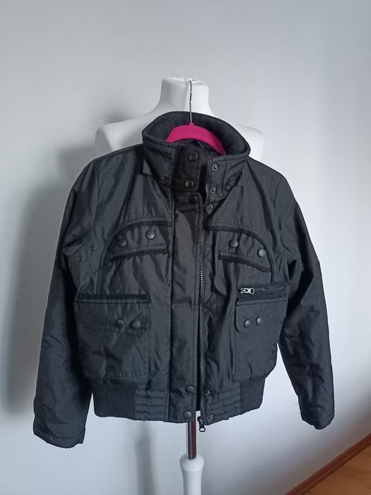Zimowa kurtka bomberka chłopięca 10lat