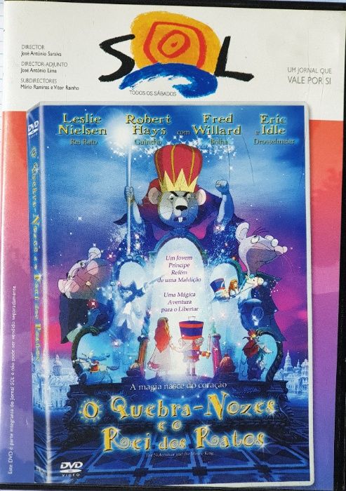 DVDs de filmes infantis