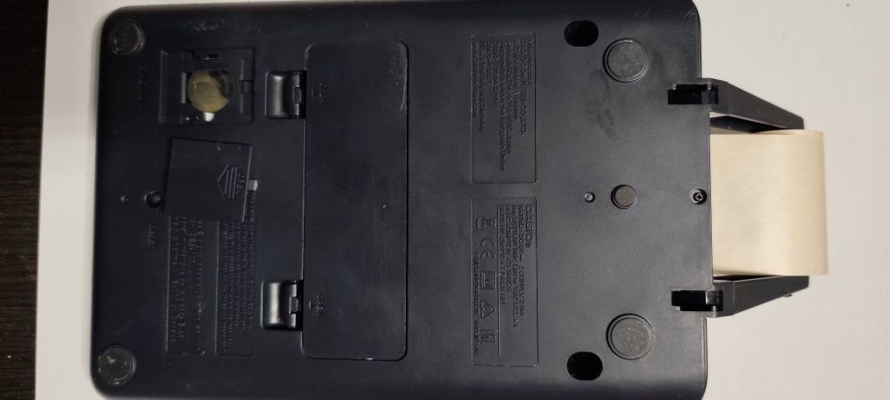 Kalkulator Casio hr-150RCE druk na papierze