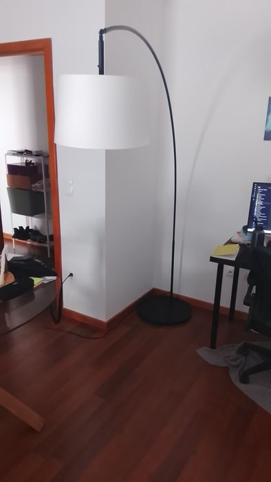 Arc flor lamp, novo simplesmente não encaixou na estética