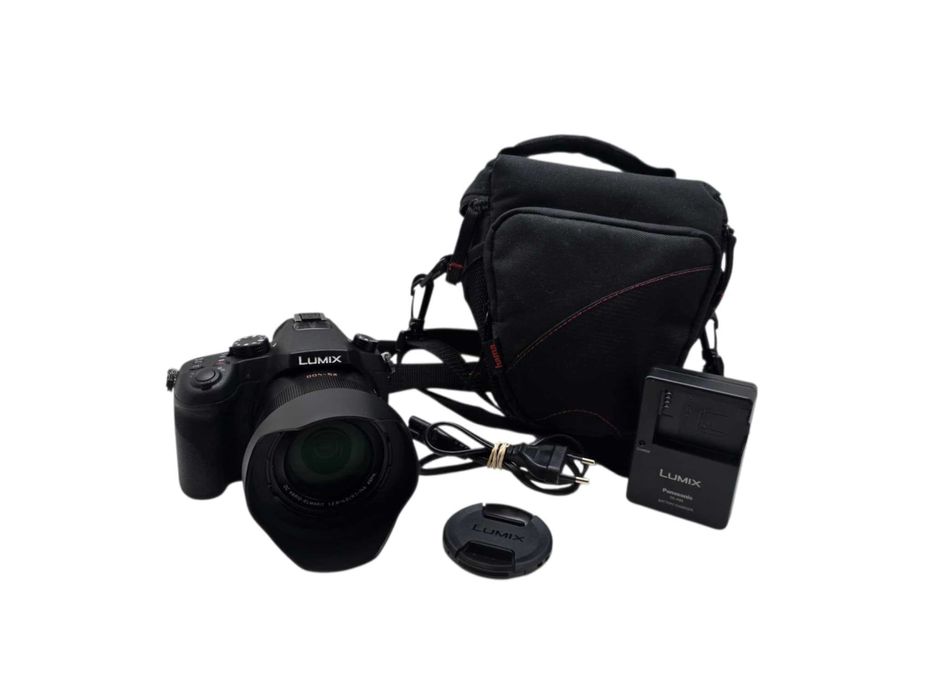 Aparat cyfrowy Panasonic Lumix DMC-FZ1000 - zestaw - torba