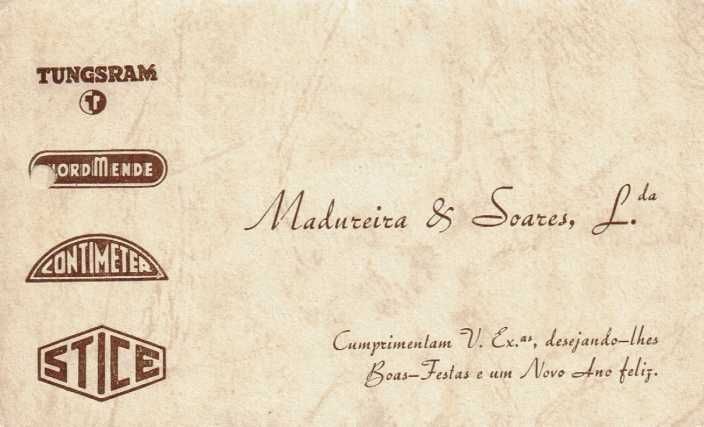 3 Postais de Natal antigos - 1960 - circulados