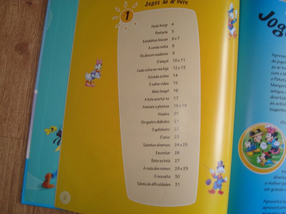 Livro de Jogos ao Ar Livre - Novo