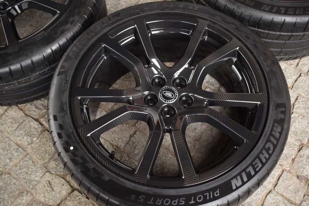 Land rover Range rover SV 2025 koła 23 carbon nowe karbonowe Michelin