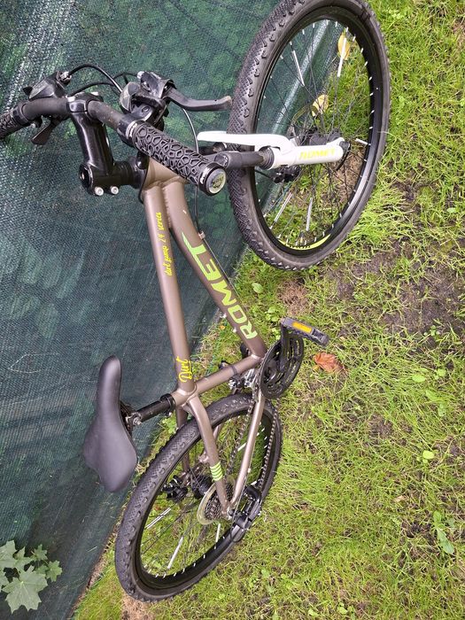 Rower górski młodzieżowy 24 Alu  Hardtail góral Dirt dziecięcy  alu