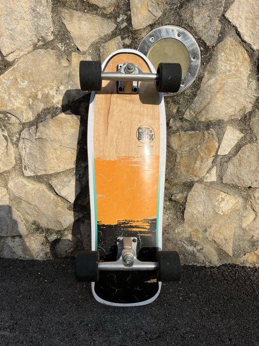 Skates normais e um cut back