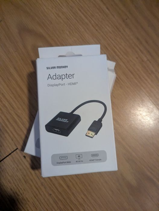 Adapter DisplayPort - HDMI 4K