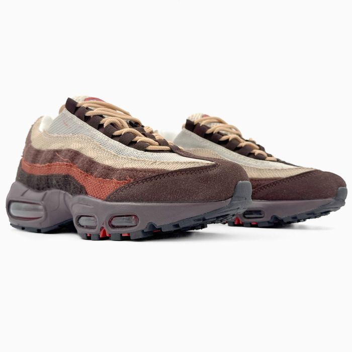 Чоловічі кросівки Nike Air Max 95 "Red/Brown" Розміри 40-45