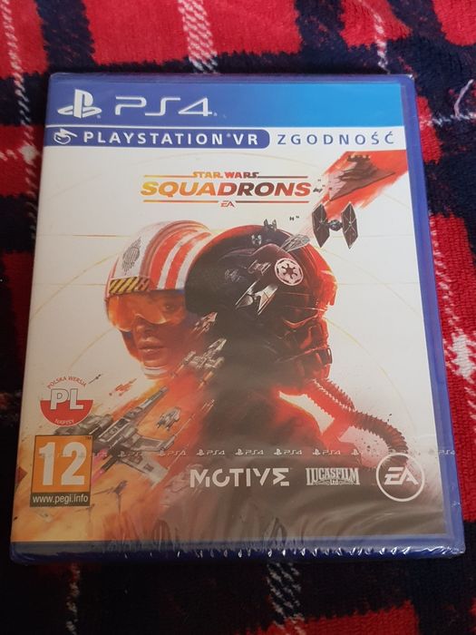 Gra na Playstation 4,5 STAR Wars Squadrosn nowa folia