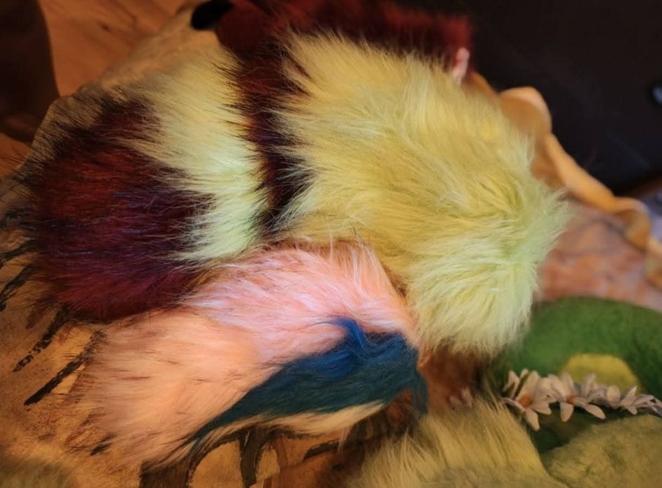 Mini partial fursuit