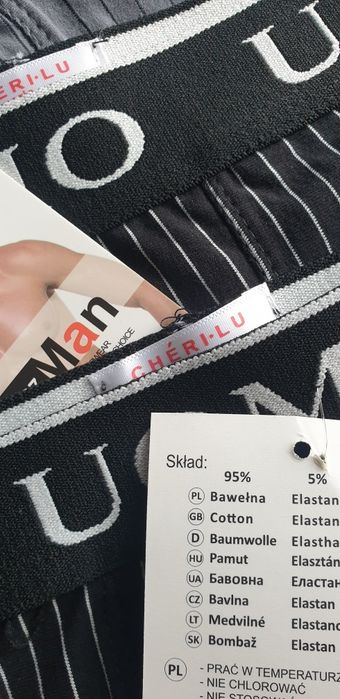 6× bokserki męskie XL bawełna