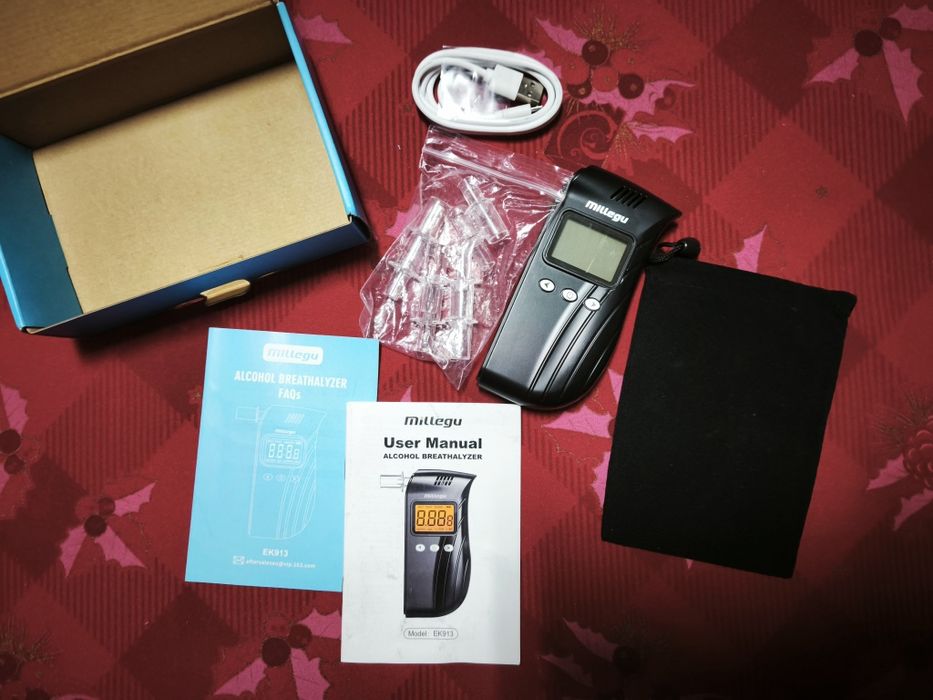 Etilómetro digital Millegu EK913