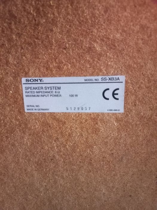 Colunas de som da Sony