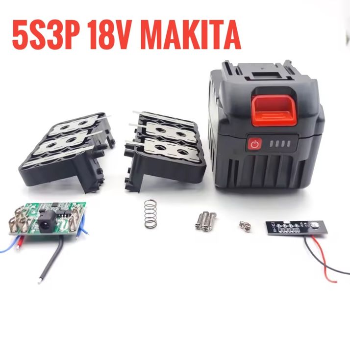 Корпус Акумулятора 3s,5s1p,5s2p,5s3p,5s4p, (макіта),12в бош
