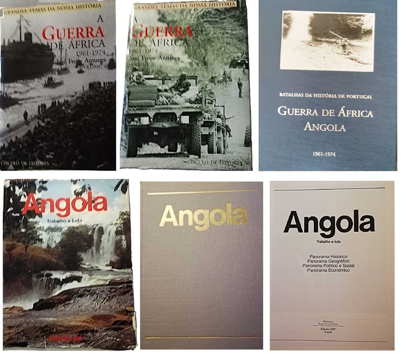 Livros e Romances sobre África e Ex-Colónias Portuguesas