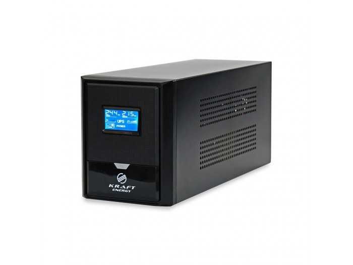 ДБЖ (Безперебійник) Kraft 1000VA/600W під акумулятор 24V (практично новий) KRF-B1000VA/600W LCD 24V UPS