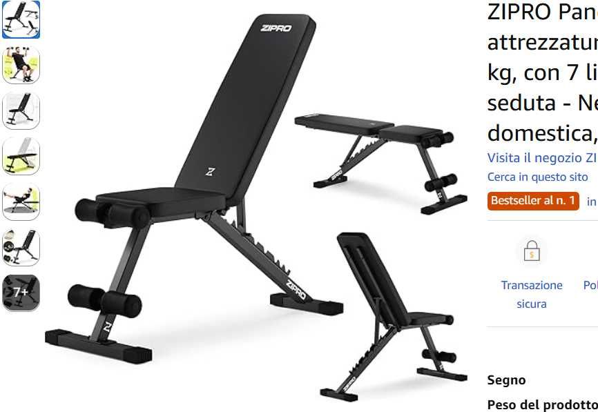 Ławka treningowa regulowana