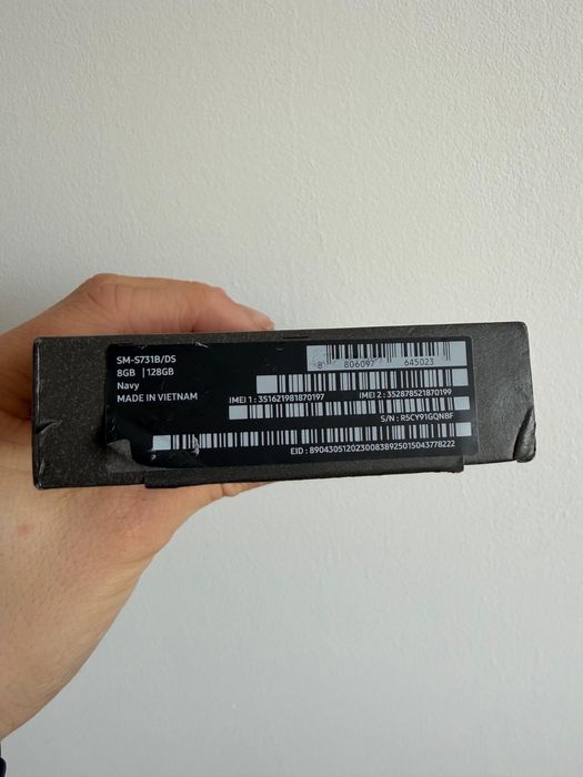 Telefon Samsung Galaxy S25 FE 8 GB / 128 5G Niebieski/Navy TOMI-TECH