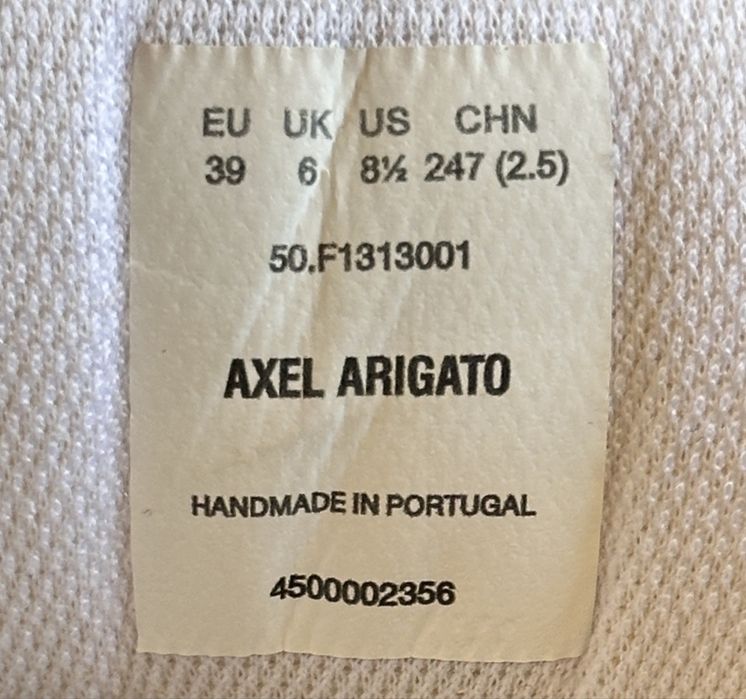 Alex Arigato Area Haze low-top sneakers