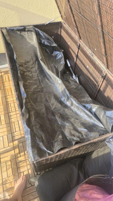 Skrzynia na ogrod lub balkon przechowywanie