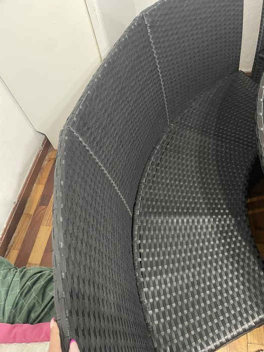 Mesa para jarbim preta