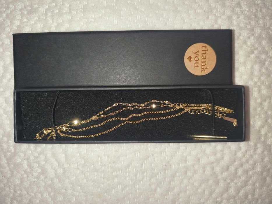 Colar banhado a ouro