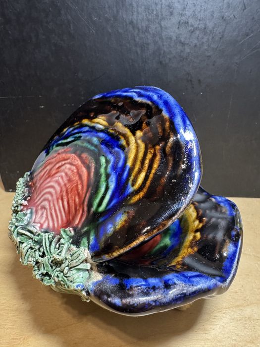 Ostra Escultura em faiança das Caldas