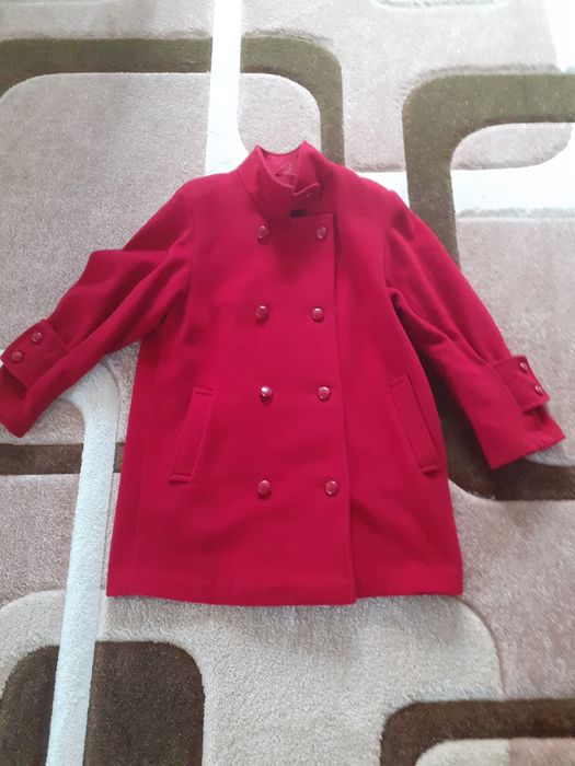 Kurtka czerwona/ płaszczyk/ płaszcz czerwony