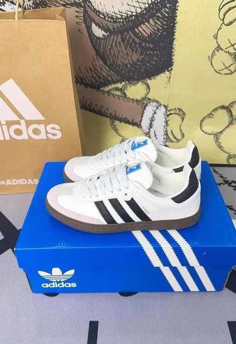 Nowe buty Adidas Samba OG White Black roz.40
