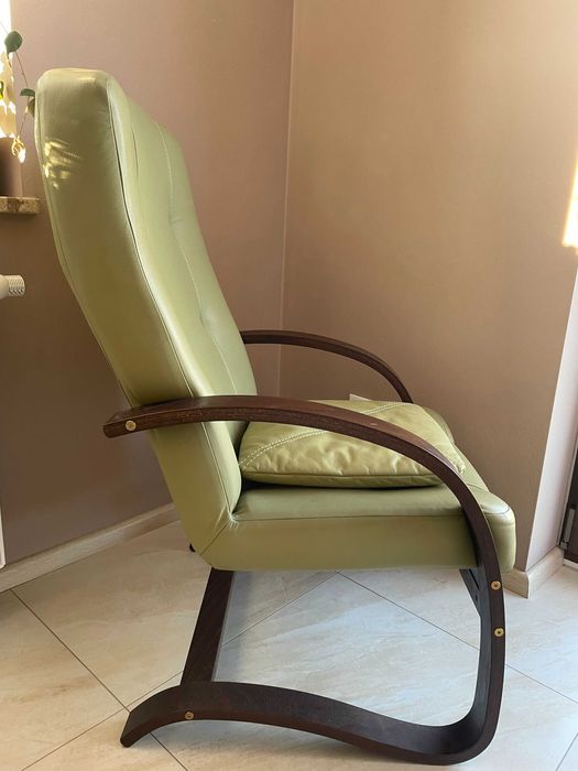 fotel bujany, krzesło bujane, finka 2 szt