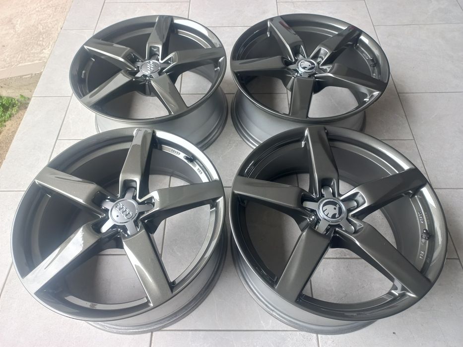 Диски r18 5×112 et30 8j Audi Skoda Vw